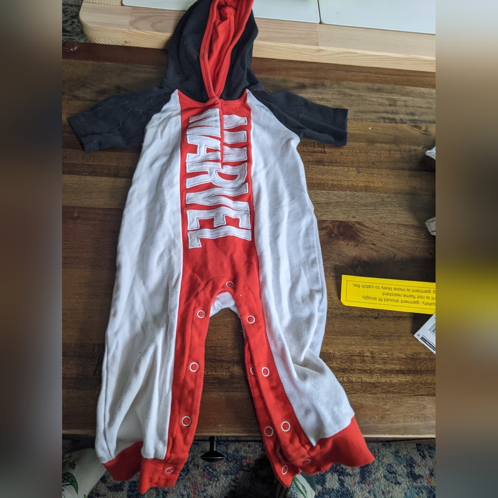 Disney marvel onesie